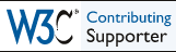 W3C Contributing Supporter!